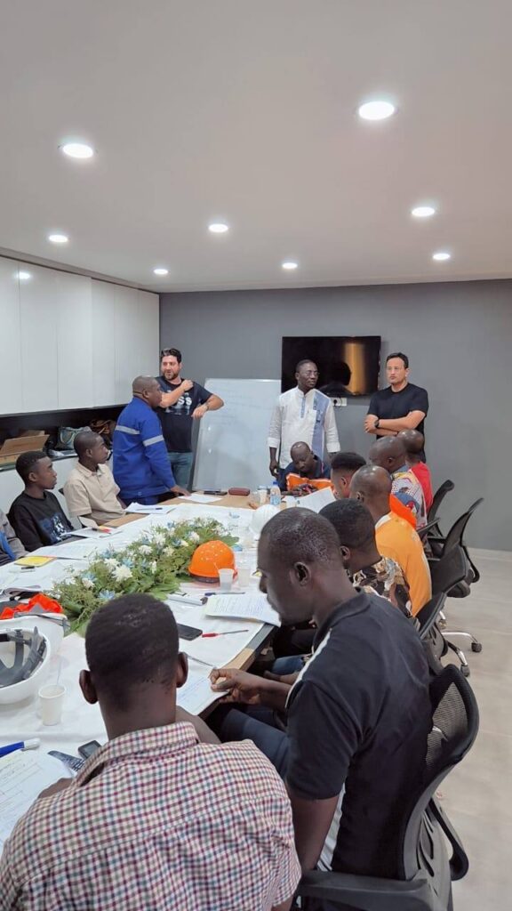 La réunion des membres de TGHC